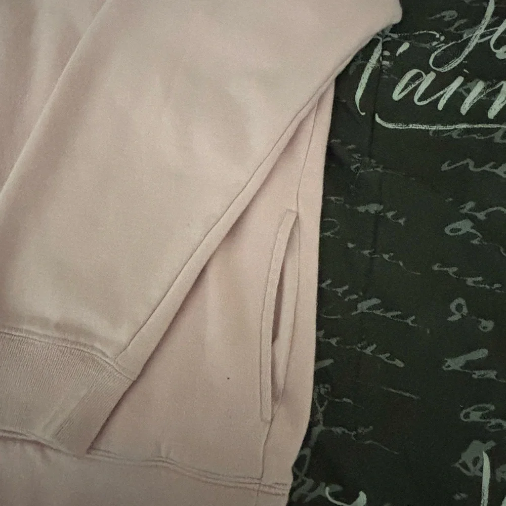 PINK Victoria's Secret Mauve Lace-Up Hoodie - Picture 6 of 6